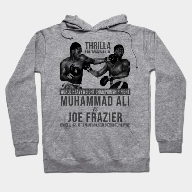 Thrilla in Manila pen Hoodie by BukaGaPakeLibur